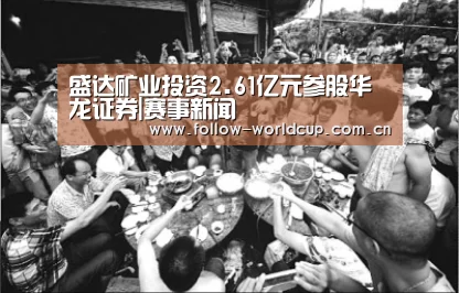 盛达矿业投资2.61亿元参股华龙证券|赛事新闻(图1) 国际足联世界杯
